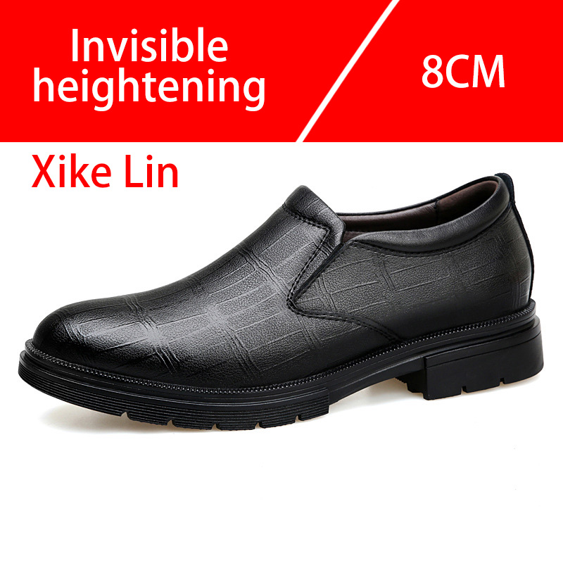 Scarpe casual in pelle da uomo - Men'S Shoes With Height Increase recensione e prezzo
