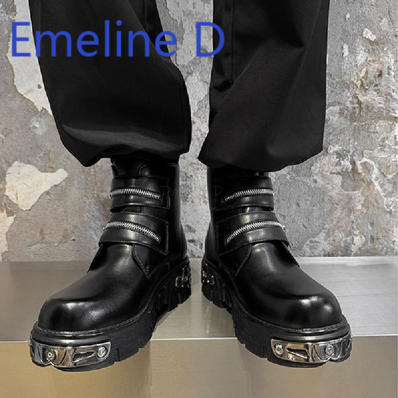 Scarpe alte punk scuro Scarpe  - Men'S Shoes With Height Increase recensione e prezzo
