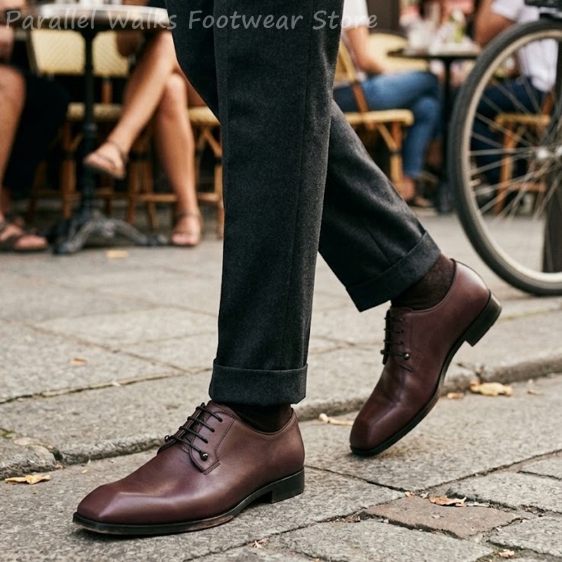 Scarpe Derby da uomo in pelle  - Men'S Shoes Smart recensione e prezzo